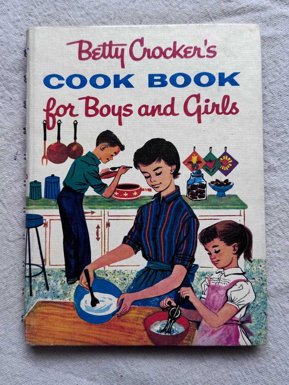 Vintage 1957 Betty Crocker’s Cook Book for Boys and Girls
